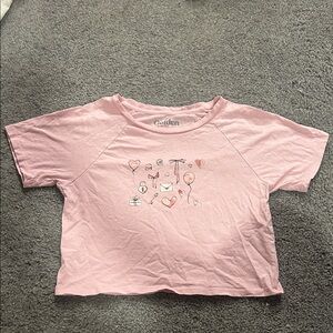 Pacsun Pink Graphic T-Shirt